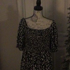 B&W printed Spring Dress